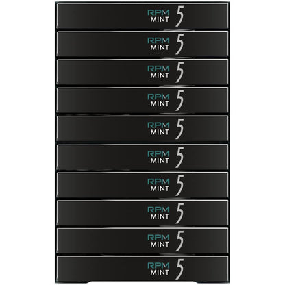 Five Focus Sugar Free Gum Spearmint 15 Piece Pack (Pack of 10) RPM Mint/15 Count (Pack of 10) - RPM mint focus!