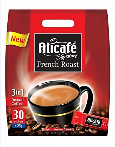 Alicafe Signature French Roast 3 in1 Instant Coffee (30*25g), 750g - Signature Blend!