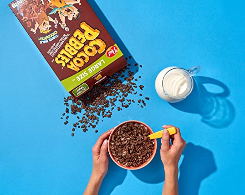 Cocoa Pebbles Chocolate Flavoured Rice Cereal with Real Cocoa, 311 g - Chocolate rice cereal