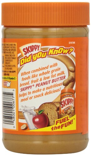 Roasted Honey Nut Creamy Peanut Butter Spread, Skippy, 462g - Honey Nut Spread!