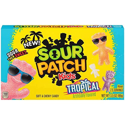 Sour Patch Kids Tropical Soft & Chewy Candy 99g