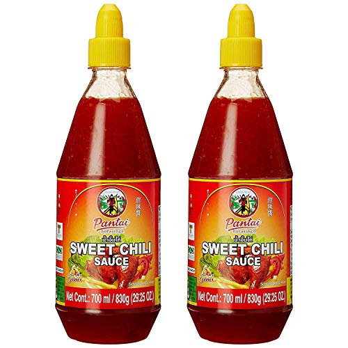 Pantai Norasingh Sweet Chili Sauce, 700 ml / 29.25 oz / 830 g, 2 Pack - "Double sweet chili goodness!"