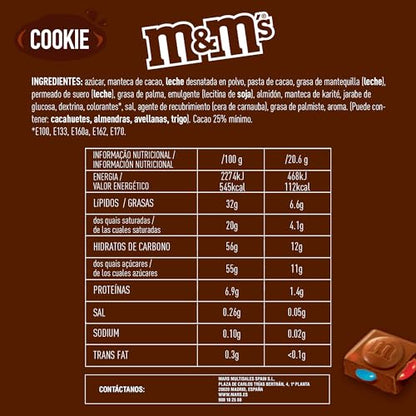 M&M's Chocolate Milk Bar, 165g - "Creamy Milk Bar!"