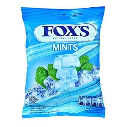 Fox's Crystal Clear Mints 90gms- Pack of 4 - Four-pack mints!