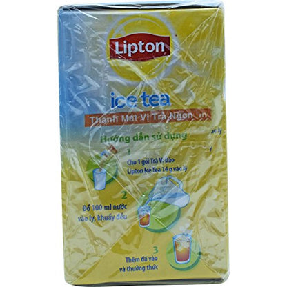 Lipton Ice Tea Peach Flavoured (16 Pk*14g), 224g - "Peach Tea Packs!"