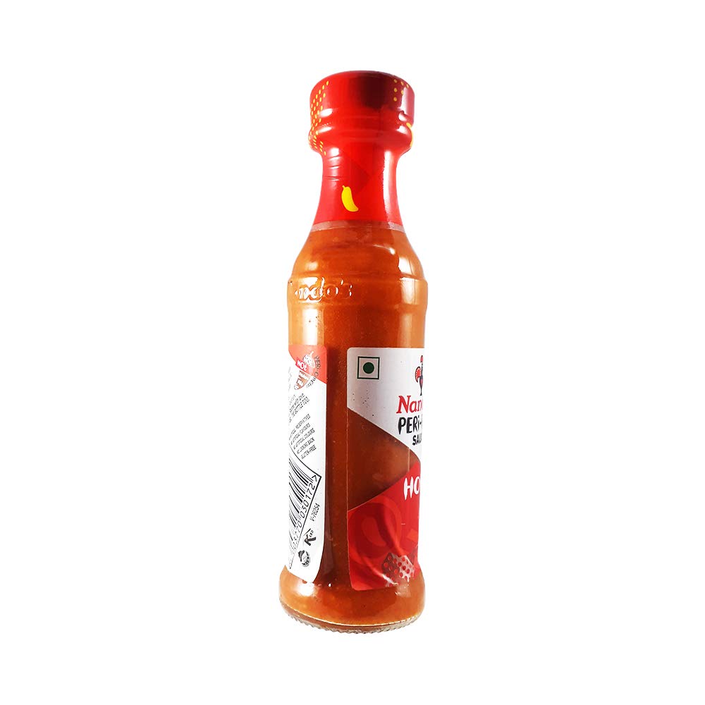 Nando's Peri Peri Chilli Sauce - Hot 125g Product of The Netherlands - "Hot Peri Peri Punch!"