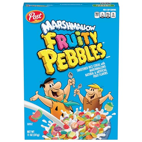 Post Marshmallow Fruity Pebbles, 311 g - Marshmallow Fruity Pebbles fun!