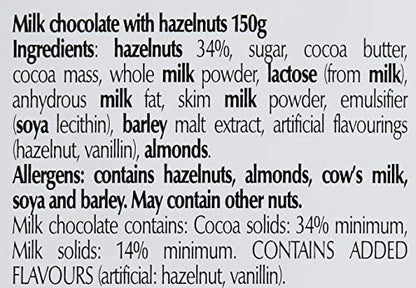 Lindt Grand Milk Chocolate, Hazel Nut, 150Gm