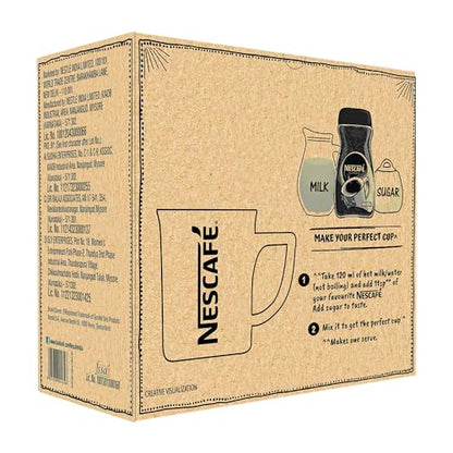 NESCAFE Classic Instant Coffee Powder, 380g (2 units x 190g jar) | Instant Coffee Made with Robusta Beans | Roasted Coffee Beans | 100% Pure Coffee