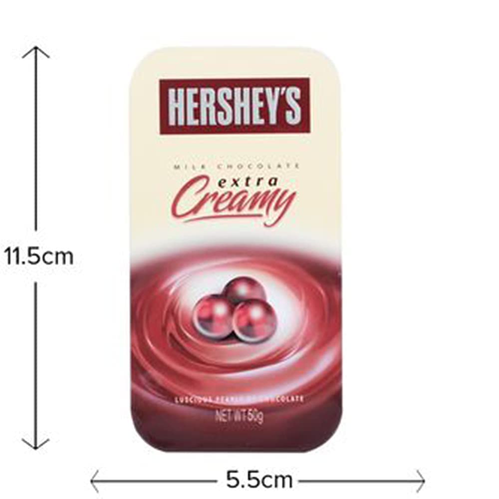 Hershey's Milk Chocolate Extra Creamy, 50 g - Extra creamy milk chocolate bar, 50g.