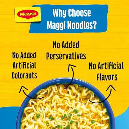 Maggi 2 Minute Imported Noodles - Dubai - 5 Packs Inside (Chicken) - "Chicken Noodle Delight!"