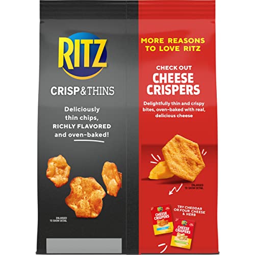 Ritz Chips Ritz Crisp & Thins Barbecue Chips, 1 ct - BBQ Ritz Crunch!