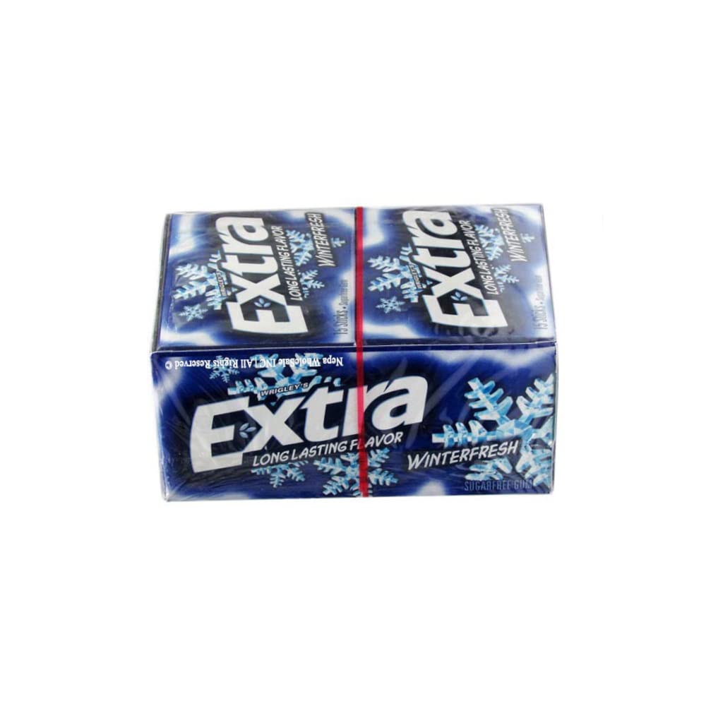 Wrigley's Extra Winterfresh Long Lasting Flavor - 10 Packs, 40.5g Each - Enduring Winter Freshness!