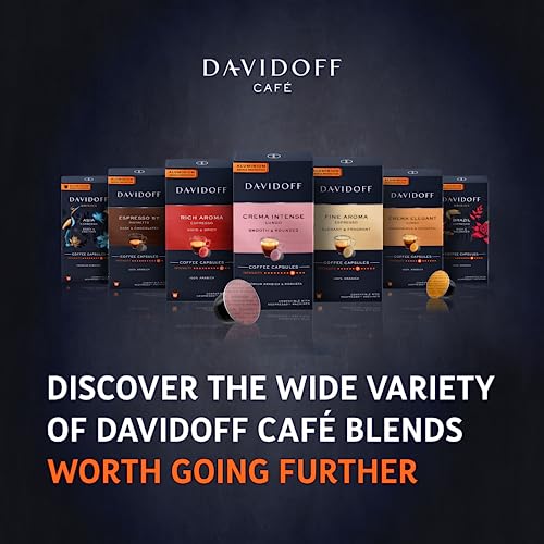 Davidoff Fine Aroma Coffee Capsules - 7/12 Intensity - 10 X Capsules - 55 Gm - Aromatic allure!