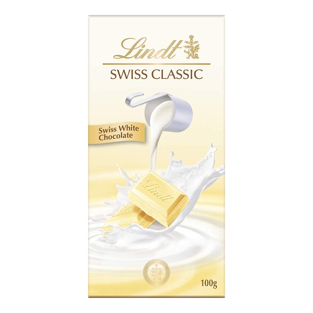 Lindt Swiss White Chocolate, 100 g