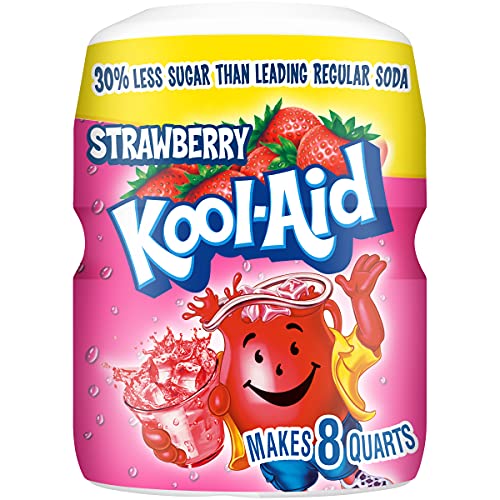 Kool-Aid Strawberry Drink Mix Powder, 538 g - "Strawberry Sensation!"