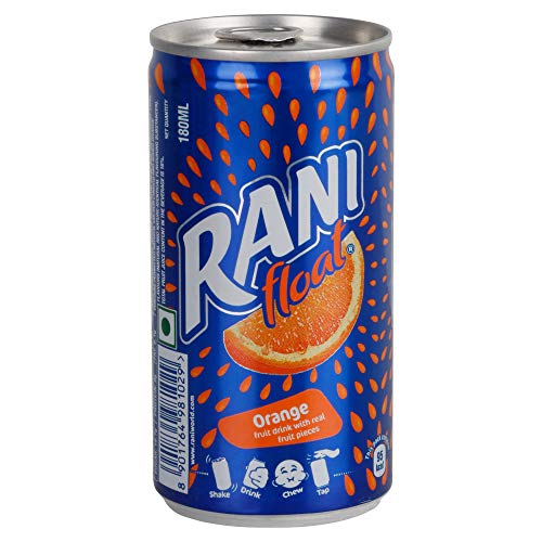 Rani Rani Orange Float Jar, 6 X 180ml - Zesty Orange Delight!