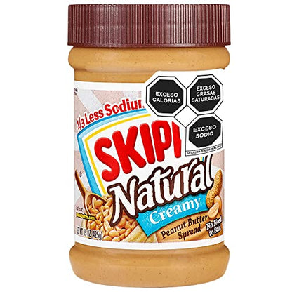 Skippy Peanut Butter Natural Creamy, 425G