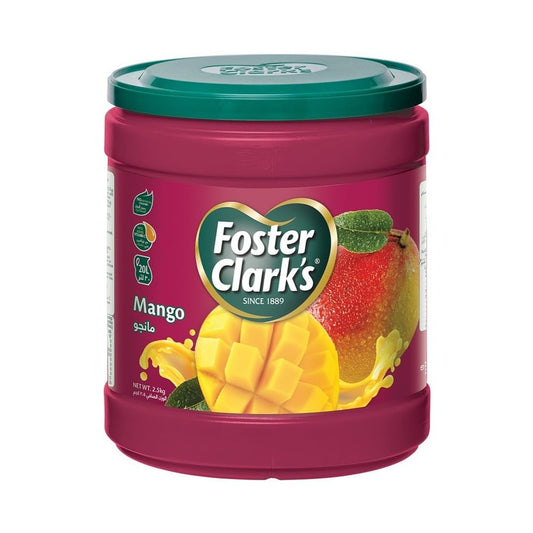 Foster Clark's Mango Drinks 2.5kg - Tropical Bliss in Every Sip, Vitamin-Rich Beverage Mix for Instant Refreshment