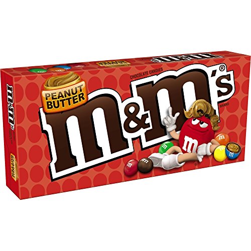 M&M's Peanut Butter Chocolate Candy Movie Theater Box, 85 g - "Peanut Butter Box!"