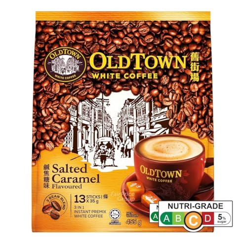 OldTown White Coffee Salted Caramel, 13 X 35gm - "Irresistible salted caramel twist!"