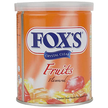 Nestle Fox's Crystal Clear Fruits Candy, 6.35 Oz / 180 Grams - "Fox's Crystal Clear Fruits - 180g of Delicious Fruity Candy!"