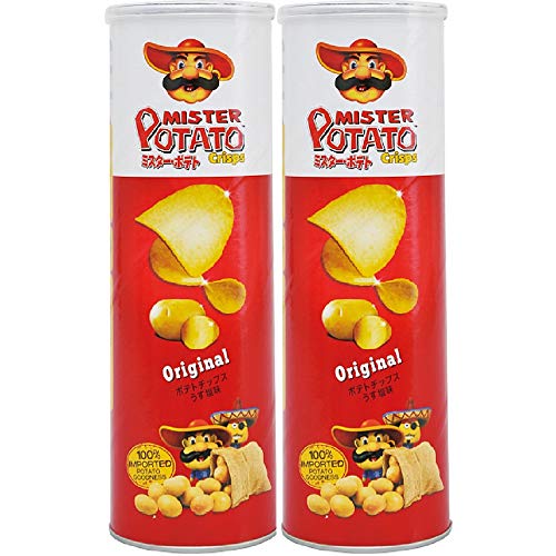 Mister Potato Crisps, Original, 130g - "Original Crispy Fun!"