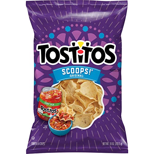 TOSTITOS SCOOPS! Tortilla Chips -283.5g - Pack of 2