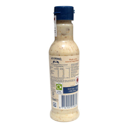 Hellmann's Honey & Mustard Salad Dressing, 210 ml - Sweet and tangy honey mustard salad dressing.