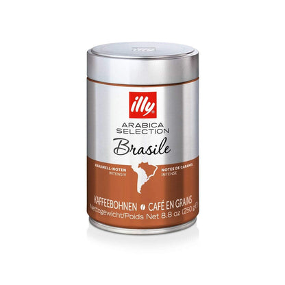 Illy Monoarabica Brazilian Coffee Beans, 250g - Monoarabica Brazilian coffee beans, 250g of rich flavor.