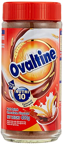 Ovaltine Malt Drink Chocolate, 14.11 oz / 400 g - "Chocolate malt refreshment!"