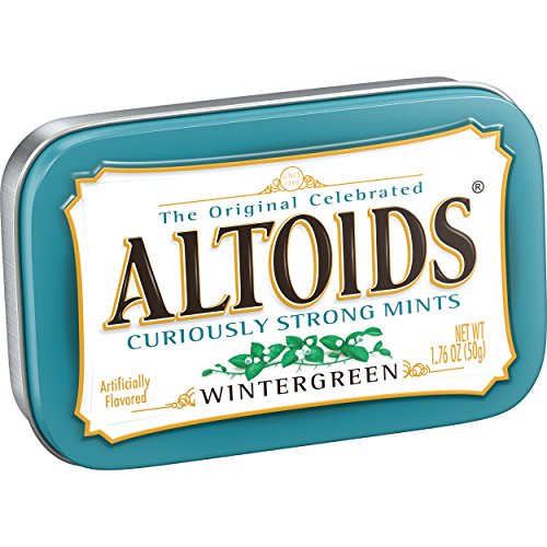 Altoids Curiously Strong Mints Wintergreen Pouch, 50 g - Fresh & Cool!