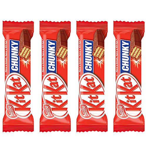 Nestle Kitkat Chunky Milk Chocolate, 40 g, 4 Pack - "KitKat Chunky Milk Chocolate - 4 Pack of 40g Chunky Goodness!"