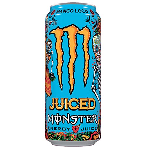 Monster Energy Mango Loco Juiced Energy Drink Pet Bottle, 500 ml - "Mango Loco Joy!"