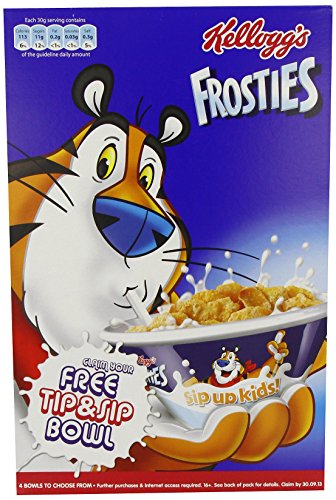 Kellogg's Frosties, 500g - Start your day with the classic taste of Kellogg's Frosties, 500g.