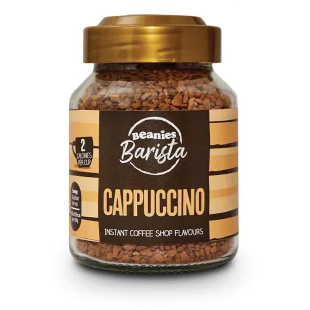 Beanies Barista Cappuccino Instant Coffee 50g - Barista-style coffee at home