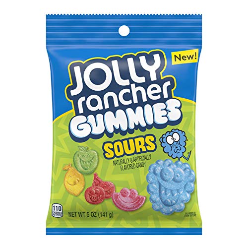 JOLLY RANCHER Gummies Sours Candy, 12 Pack, Blue & Green, 1692g - Enjoy the tangy fun of JOLLY RANCHER Gummies Sours, 12 pack, 1692g.