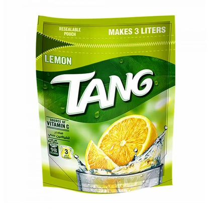 Tang Tropical & Lemon Combo Drink Resealable Pouch, 375g Each (Combo Pack)