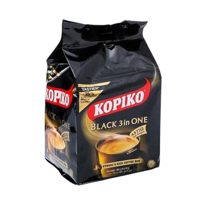 Kopiko Black 3 in 1 Strong & Rich Coffee Mix 250g - "Intense Coffee Kick!"