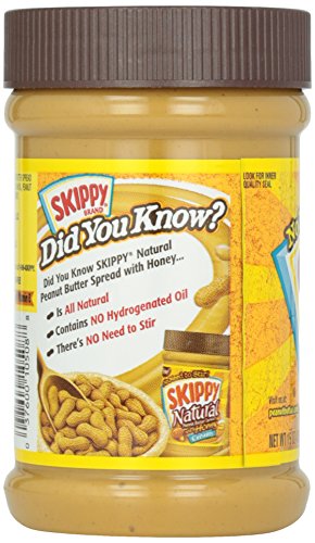 Skippy Peanut Butter Natural Honey, 425G