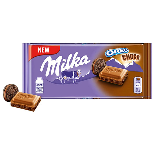 Milka Oreo Choco Brownie Chocolate, 100 g - "Choco Brownie Fun!"