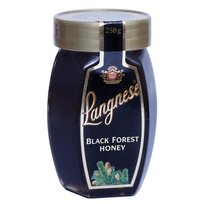 Langnese 100% Pure Black Forest Honey, 250 g, Raw Honey from Langnese Germany - "Pure Black Forest Honey!"