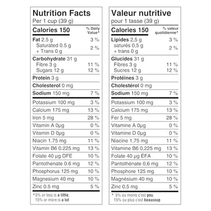 Cheerios Naturally Flavoured Strawberry Banana Made with Real Fruit Puree Oat Fibre, 317g - Strawberry banana bliss