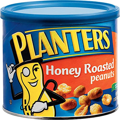 Planters Honey Roasted Peanuts, 340g - "Irresistibly honey-roasted!"