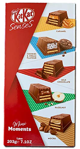 Nestlé Kitkat Mini Moments Milk Chocolate, 12Pcs, Pack Of 1, Multicolour - 203 Gm - Indulge in a moment of sweetness with Nestlé Kitkat Mini Moments Milk Chocolate, 12Pcs, Pack Of 1, Multicolour - 203 Gm.