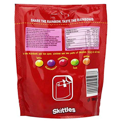 Skittles Fruits Sweets Flavoured Candy (Imported),196g