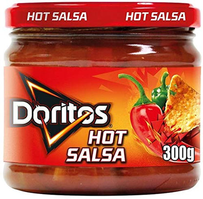 Doritos Hot Salsa Dip, 300 Gram - Spicy salsa splash!