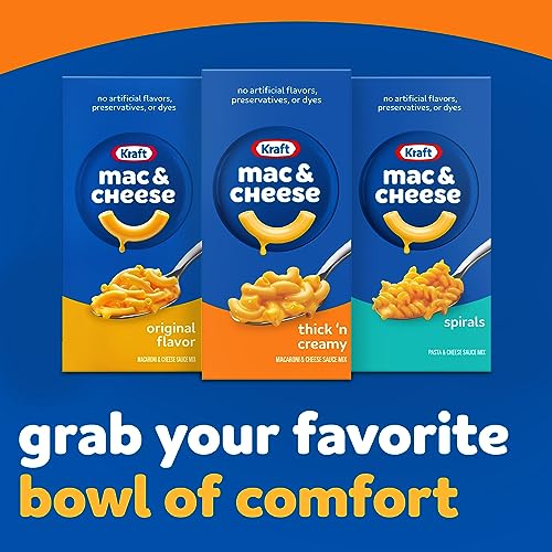 Kraft Macaroni and Cheese Dinner, Thick'n Creamy Pouch, 206 g - "Thick & Creamy!"