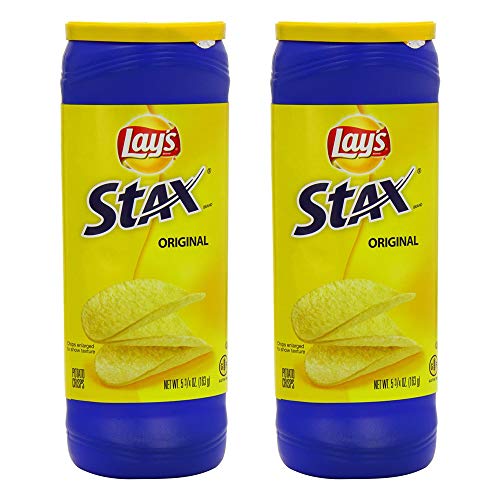 Lay's STAX Original, 2 x 163g - "Original Twin Pack!"