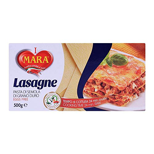 Mara Lasagna Pasta 500GMS, Cream - "Classic Lasagna Pasta!"